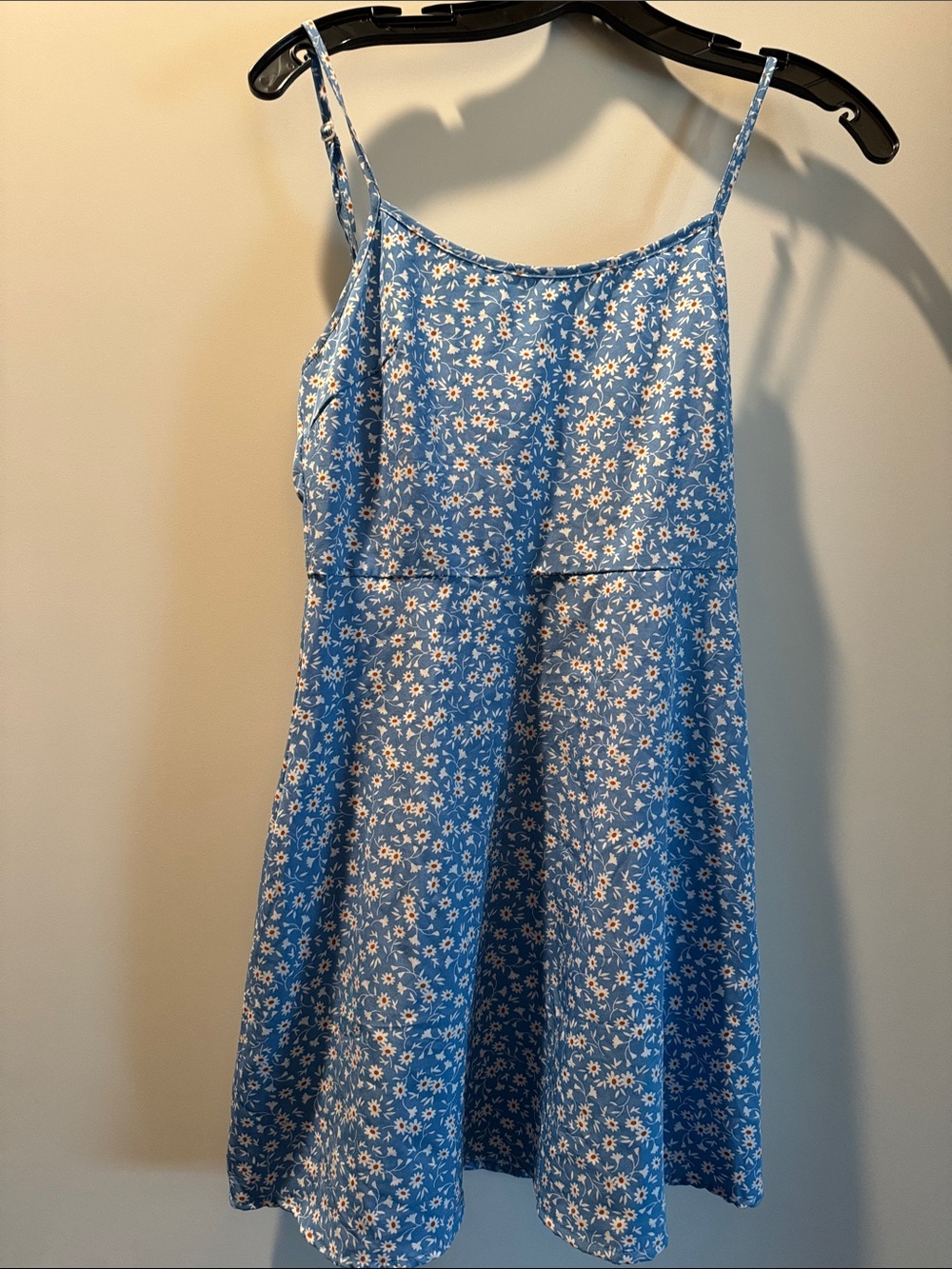 Amazon Blue Floral Mini Dress